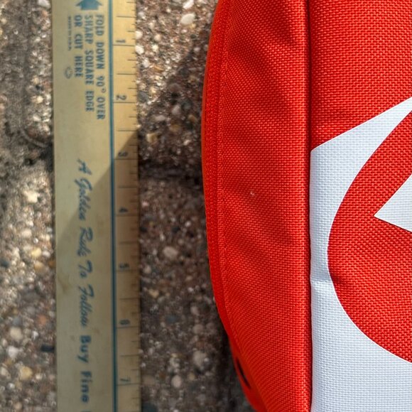 Nike Classic Style Orange Sneaker Shoe Box Zipper Travel Bag Clean - Picture 3 of 12